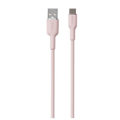 Фото - Кабель PURO Kabel USB - USB Typ-C  Icon Soft Cable 1.5 m Różowy 
