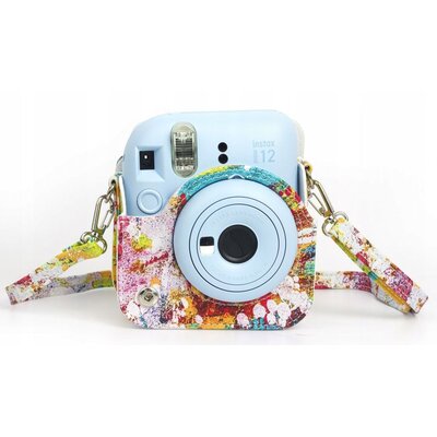 Фото - Сумка для камери Loveinstant Pokrowiec  do Fujifilm Instax Mini 12 Kolorowe plamki 