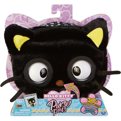 Фото - Інтерактивні іграшки Spin Master Zabawka interaktywna  Purse Pets Hello Kitty Chococat 