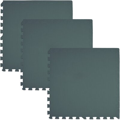 Фото - Розвивальний килимок Humbi Mata piankowa  Puzzle 62 x 62 x 1 cm  Ciemnozielony (9 elementów)