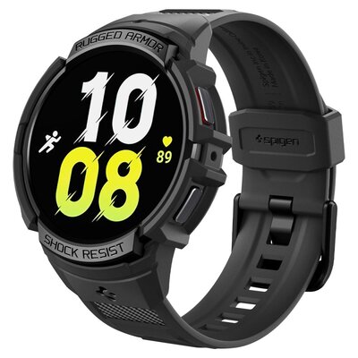 Фото - Чохол і плівка для смартгодинників Spigen Pasek  Rugged Armor Pro do Samsung Galaxy Watch 6  Czarny (40mm)