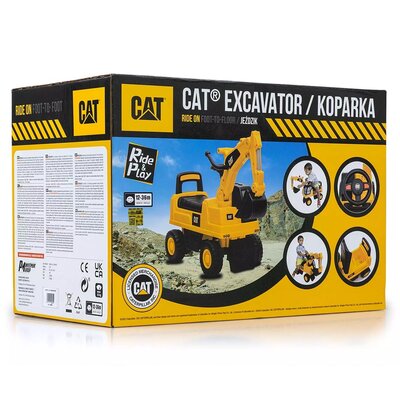 Zdjęcia - Jeździk pchacz Milly Mally Jeździk  Cat Excavator Koparka 