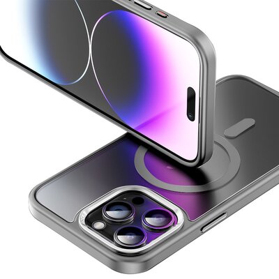 Фото - Чохол ROCK Etui  Metal Lens MagSafe do Apple iPhone 15 Pro Czarny 