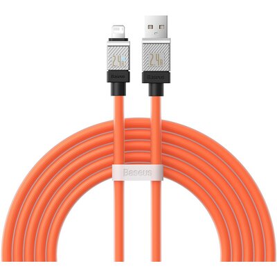 Фото - Кабель BASEUS Kabel USB - Lightning  CoolPlay Series 2.4A 2 m Pomarańczowy 