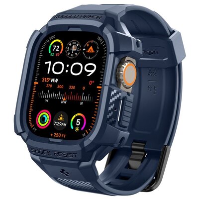 Zdjęcia - Pasek do smartwatcha / smartbanda Spigen Pasek  Rugged Armor Pro do Apple Watch Ultra 1/2  Niebieski (49mm)
