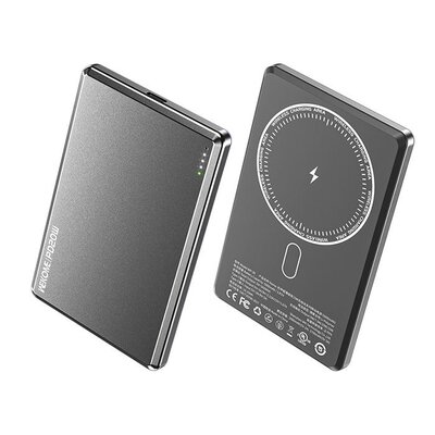 Фото - Powerbank Wekome  indukcyjny  WP-30 Mecha Series Ultra Thin MagSafe 20W 5000 