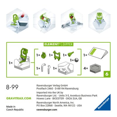 Фото - Конструктор Ravensburger Gra logiczna  Gravitrax Dipper Zestaw uzupełniający 22430 