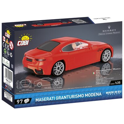 Zdjęcia - Klocki COBI  plastikowe  Maserati Granturismo Modena -24505 