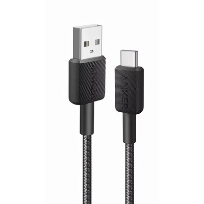 Фото - Кабель ANKER Kabel USB-A - USB-C  15W 0.9 m Czarny A81H5G11 