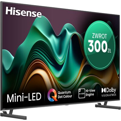 Telewizor HISENSE 65U6NQ 65" MINILED 4K VIDAA Dolby Vision Dolby Atmos HDMI 2.1