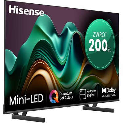 Telewizor HISENSE 50U6NQ 50" MINILED 4K VIDAA Dolby Vision Dolby Atmos HDMI 2.1