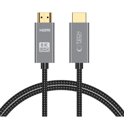 Фото - Кабель Tech-Protect Kabel HDMI  UltraBoost 4K 120HZ/8K 60HZ 1 m Szary UltraBoost 4 