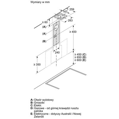 Фото - Витяжка Bosch Okap  DWK67FN20 Białe szkło 