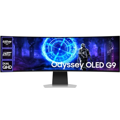 Monitor SAMSUNG Odyssey G9 LS49DG950SUXDU 49" OLED 5120x1440px 240Hz 0.03 ms [GTG] Curved