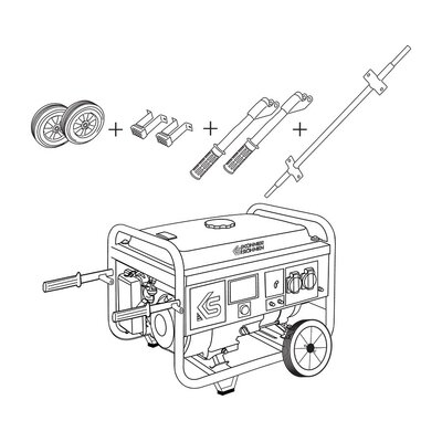 Фото - Аксесуари для інструменту Konner&Sohnen Zestaw transportowy KONNER & SOHNEN 10 Kit 