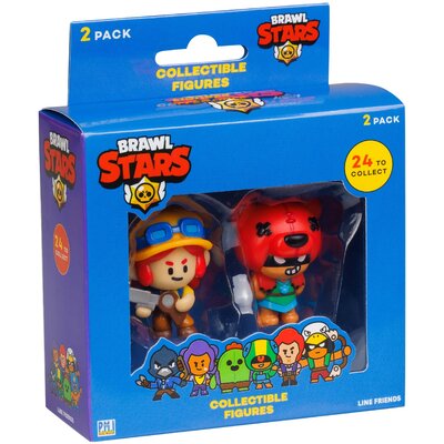 Zestaw figurek SUPERBUZZ Brawl Stars Jessie x Nita BRW2015C