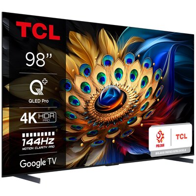 Telewizor TCL 98C69B 98" QLED 4K Google TV Dolby Vision Dolby Atmos HDMI 2.1