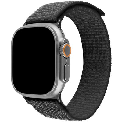 Pasek FIXED Nylon Sporty Strap do Apple Watch Ultra/Ultra 2 (49mm) Ciemnoszary