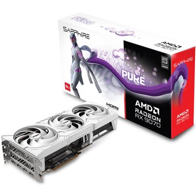 Karta graficzna SAPPHIRE Pure Radeon RX 9070 Gaming 16GB