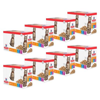 Karma dla kota HILL'S Feline Adult Multipack Classic 96 x 85 g